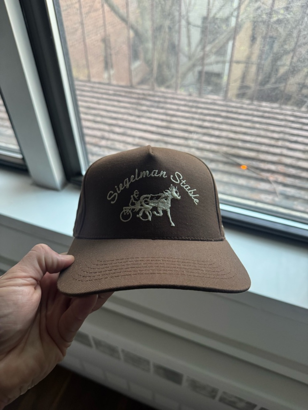 Brown Men's Trucker Cap